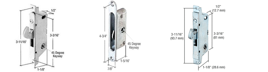 sliding glass door lock hatch