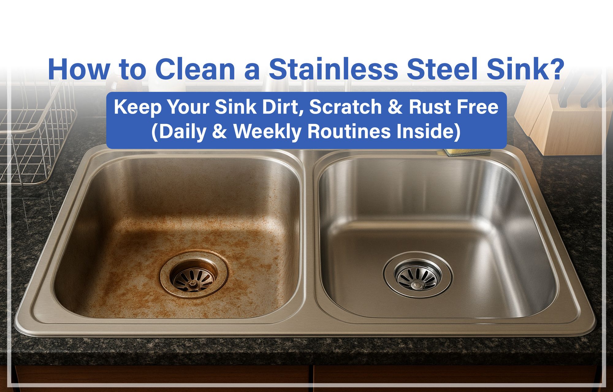 How to Disinfect Kitchen Sinks Daily: Easy Steps for a Germ-Free Sink