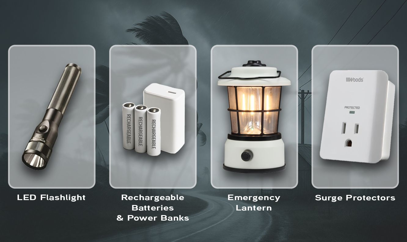 Backup Power and Lighting Prep For Hurricane Season