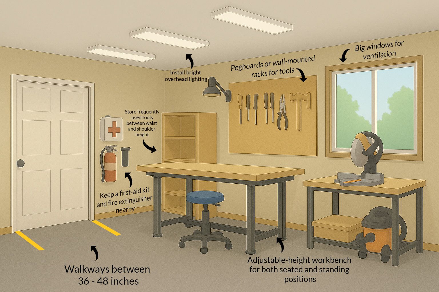 Planning the Perfect Workshop Layout