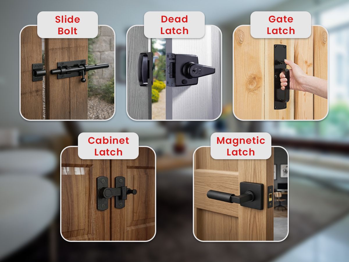 Types of Door Latches