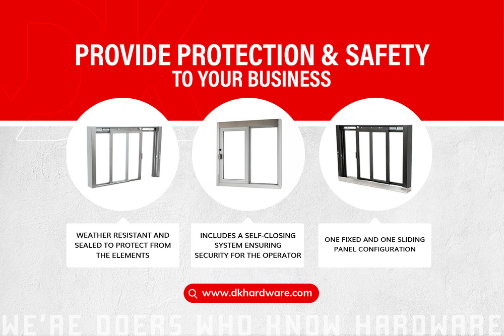 The Advantages of Sliding DriveThru Windows