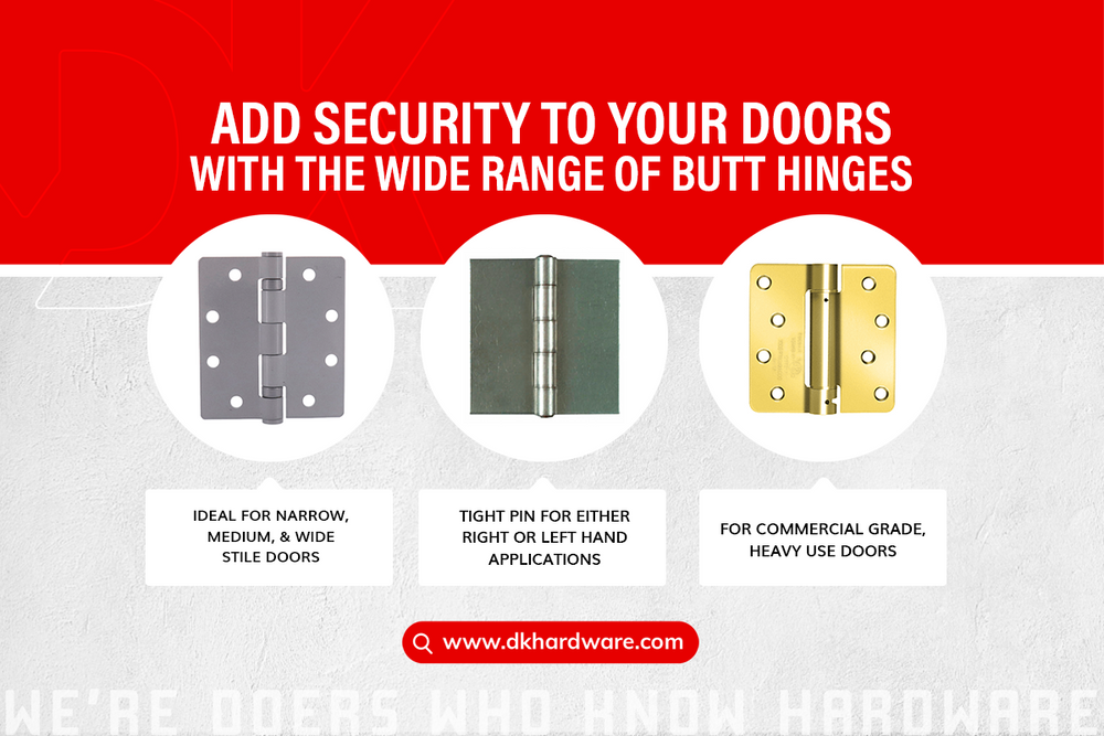 Everything You Need to Know About Butt Hinges