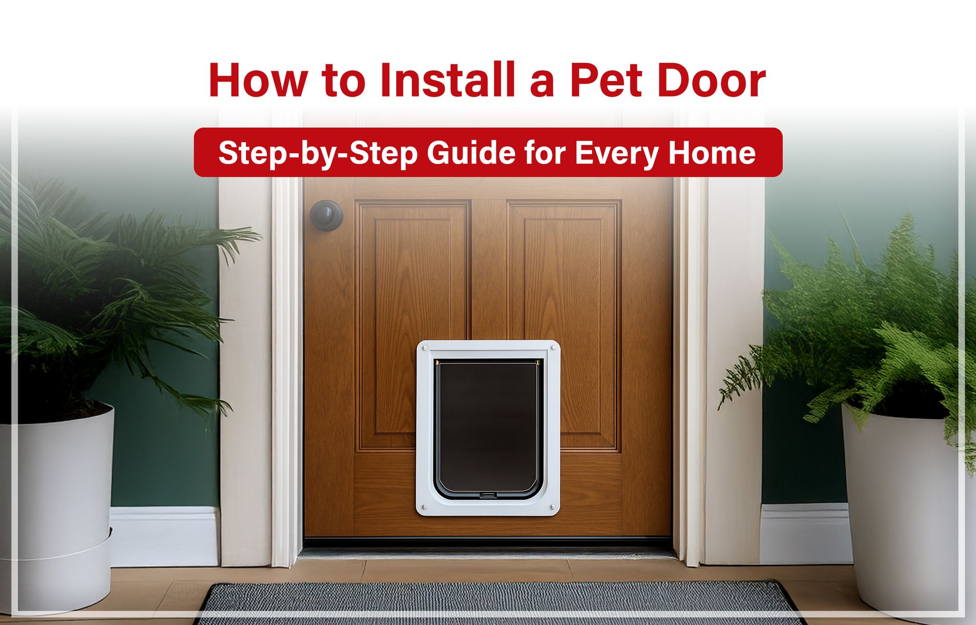 How to Install a Pet Door (Step-by-Step Guide for Every Home)