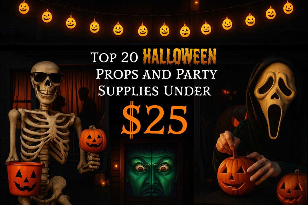 Top 20 Halloween Props and Party Supplies Under $25 (That Look Way More Expensive)