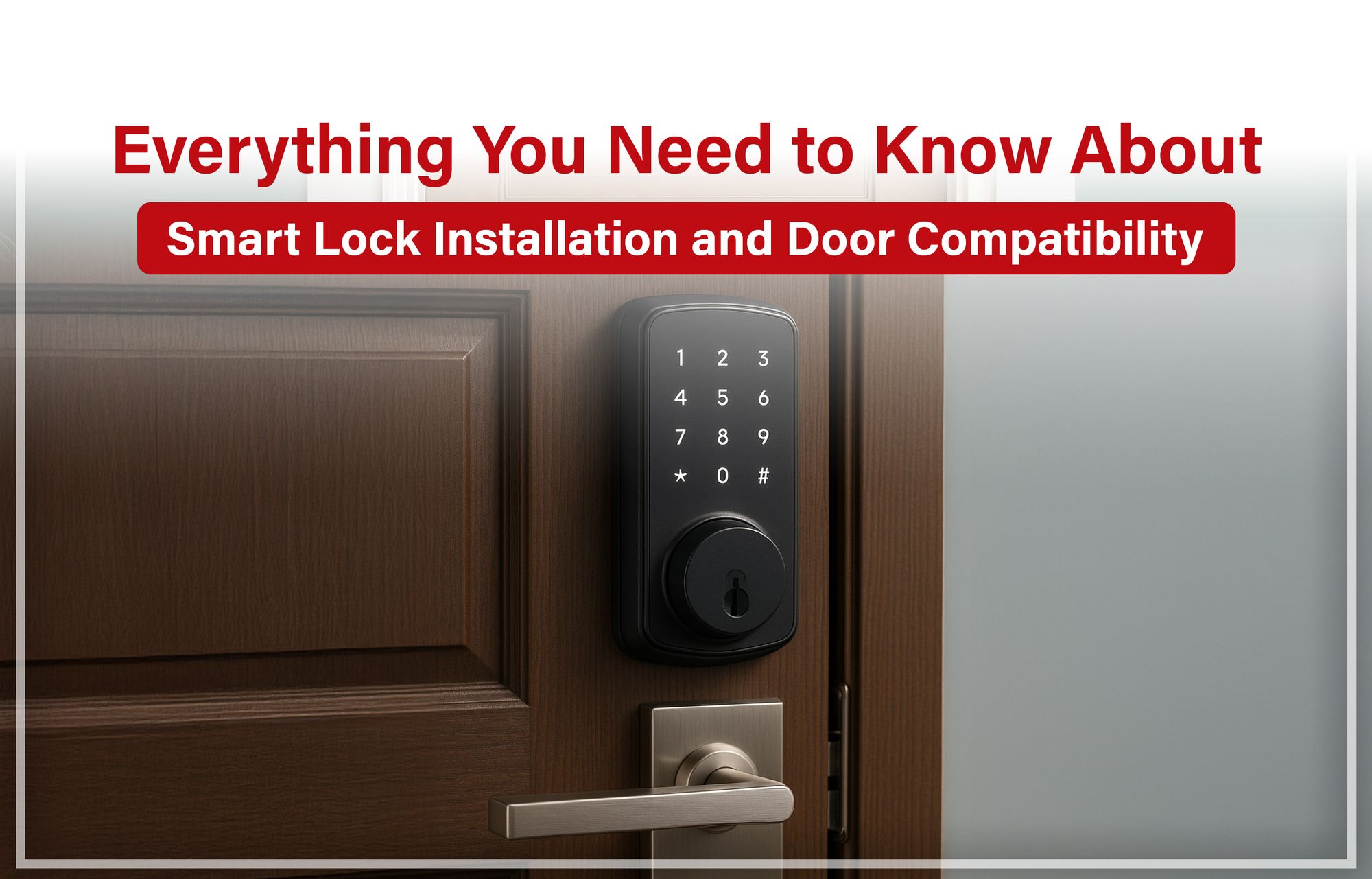Everything You Need to Know About Smart Lock Installation and Door Compatibility