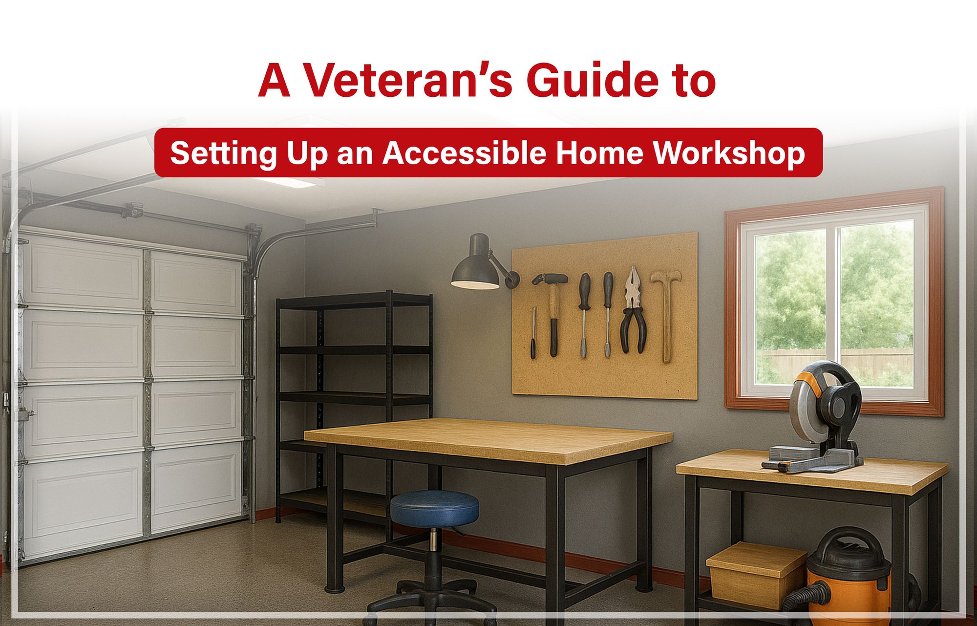 A Veteran’s Guide to Setting Up an Accessible Home Workshop