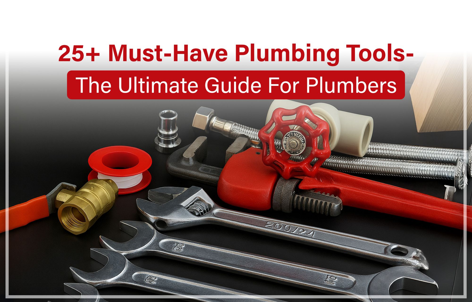 25+ Must-Have Plumbing Tools For Every Plumber and Homeowner