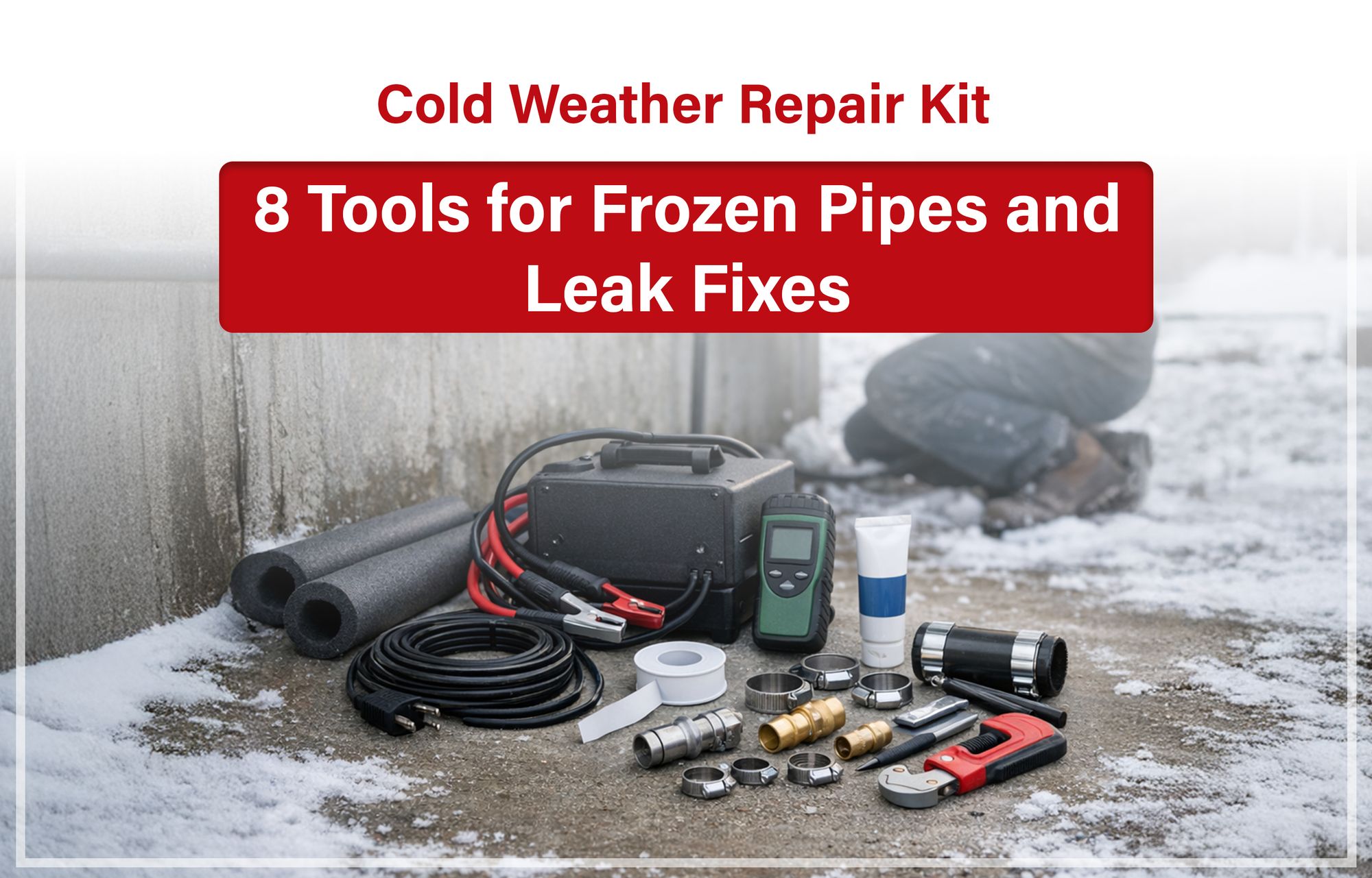 Cold Weather Repair Kit: 8 Tools for Frozen Pipes and Leak Fixes