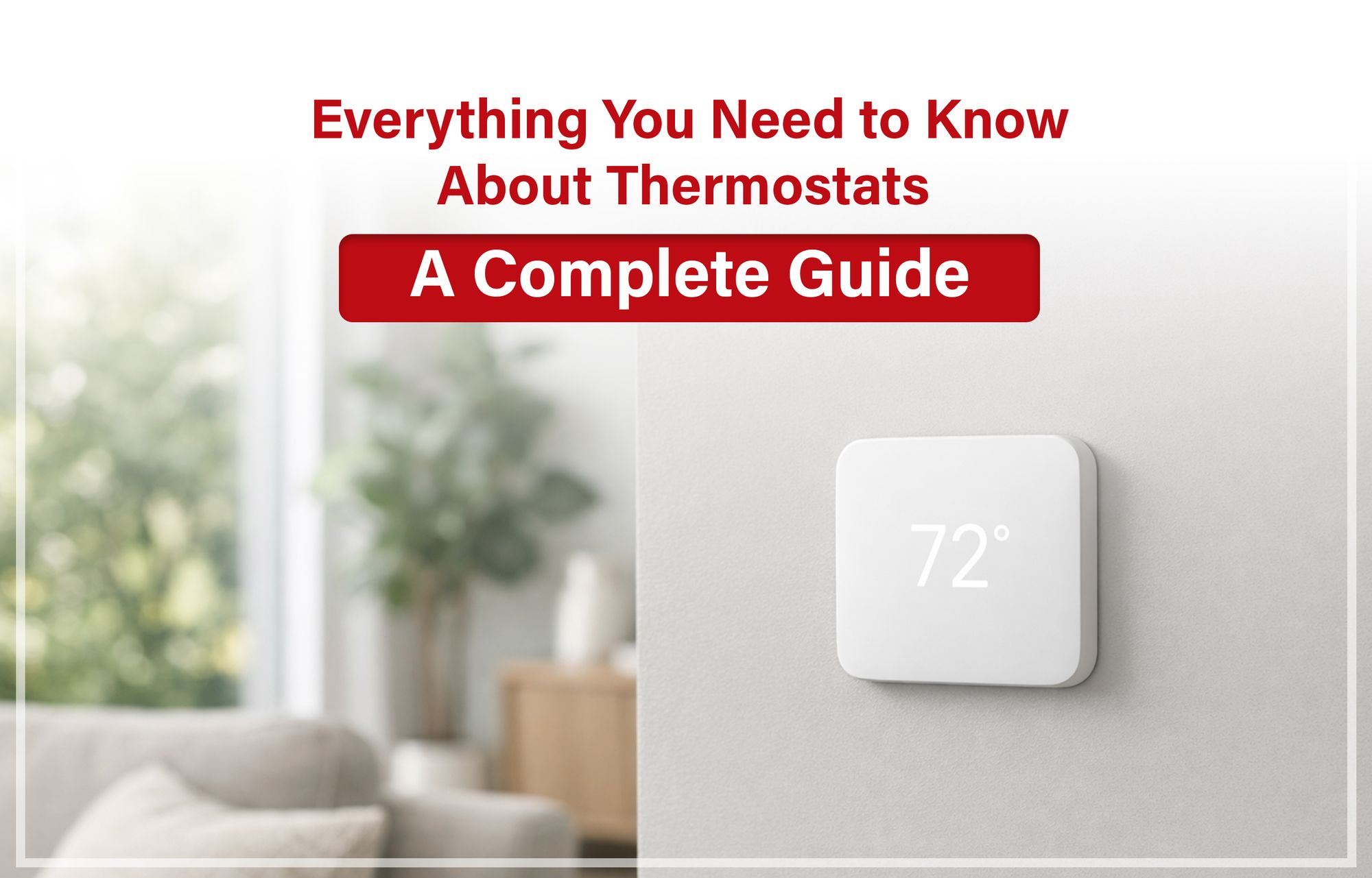 The Complete Guide to Thermostats: Everything You Need to Know Before You Buy