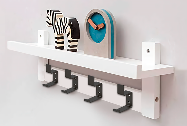 DIY: How to install Coat & Hat Hooks