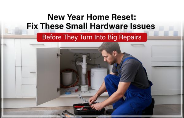 New Year Home Reset: Fix These Small Hardware Issues Before They Turn Into Big Repairs